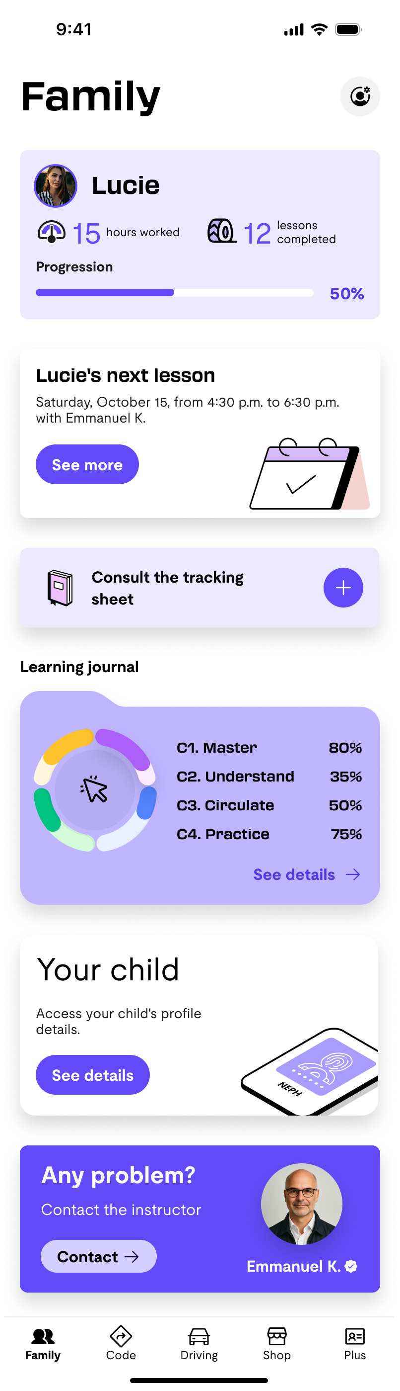 design ornikar V1